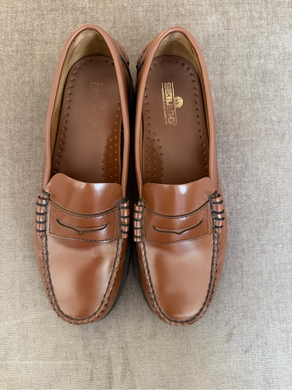 Sebago women’s Dan lug sole.